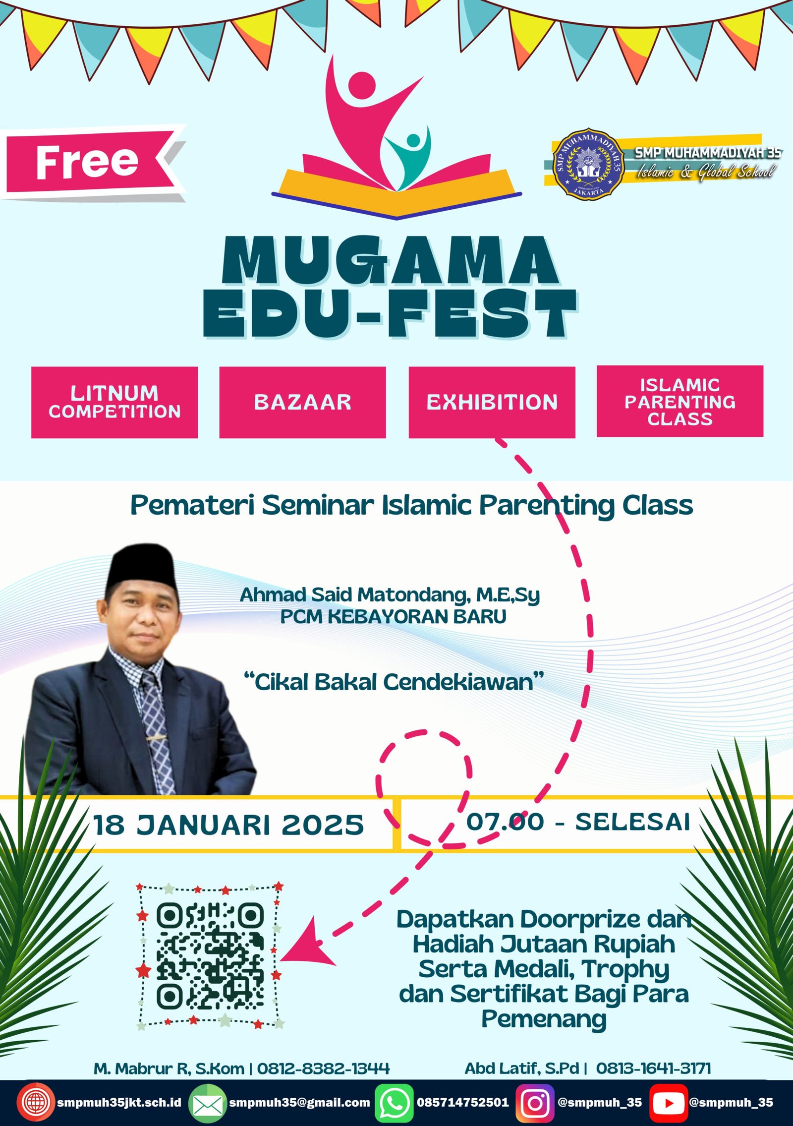 mugama edufest 2025 smp muhammadiyah 35 jakarta