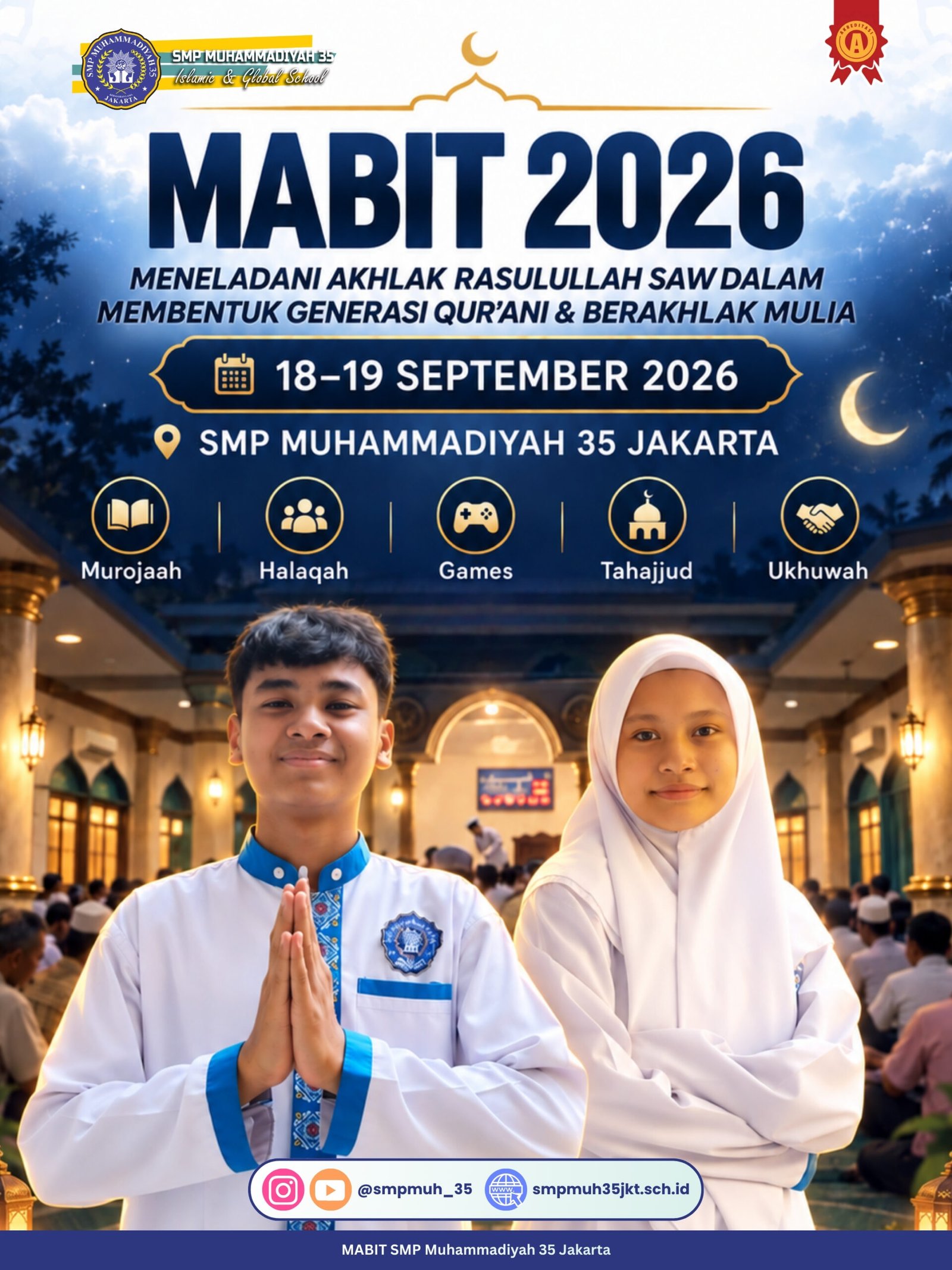 Mabit SMP Muhammadiyah 35: Bentuk Generasi Qur’ani