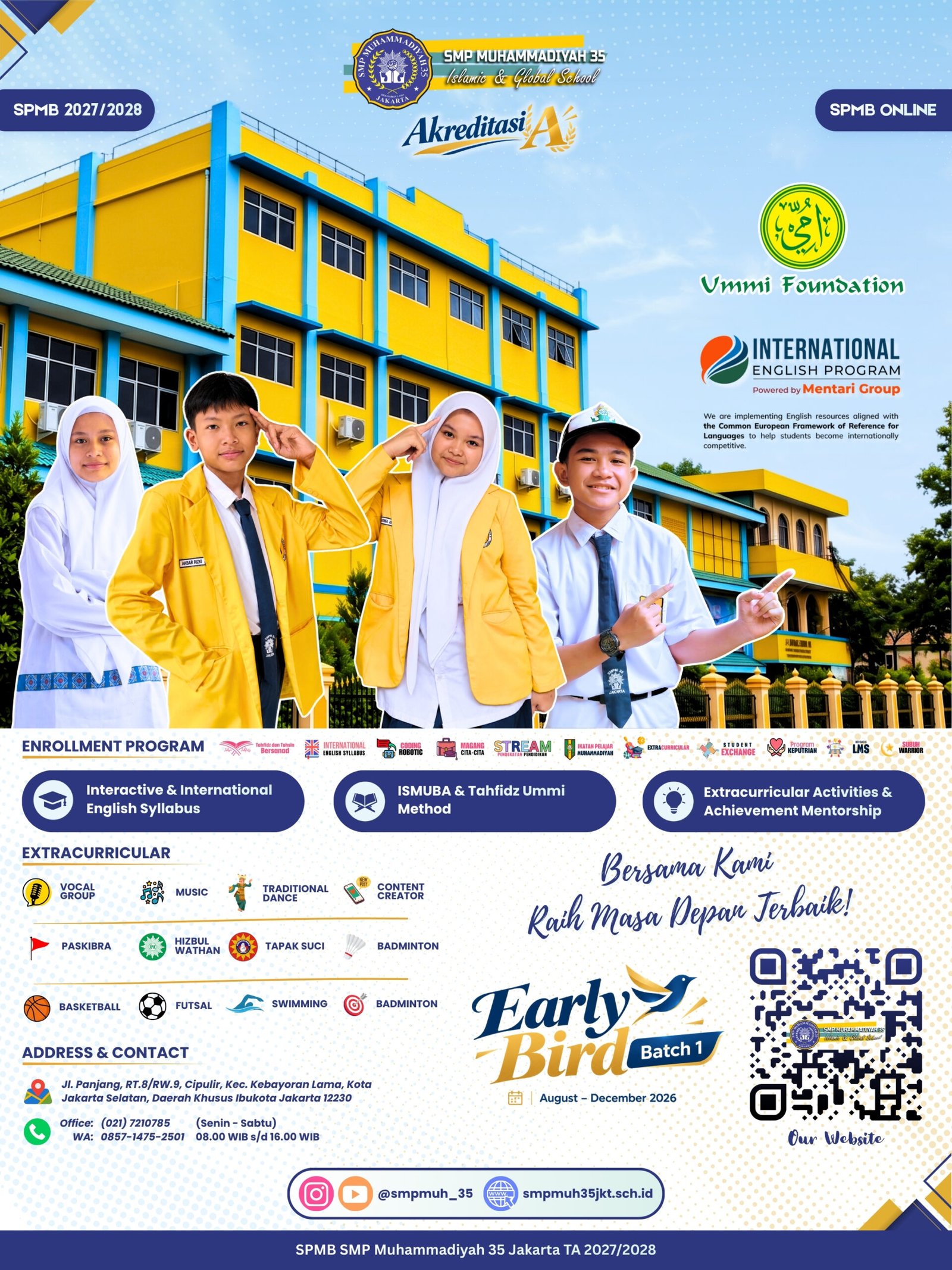 SPMB SMP Muhammadiyah 35 Jakarta