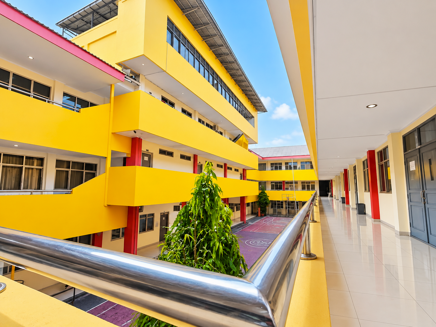 Gedung Kampus SMP Muhammadiyah 35 Jakarta Modern dan Representatif
